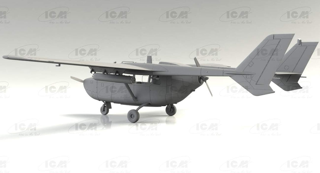 ICM 48291 Modellbausatz, Schwarz