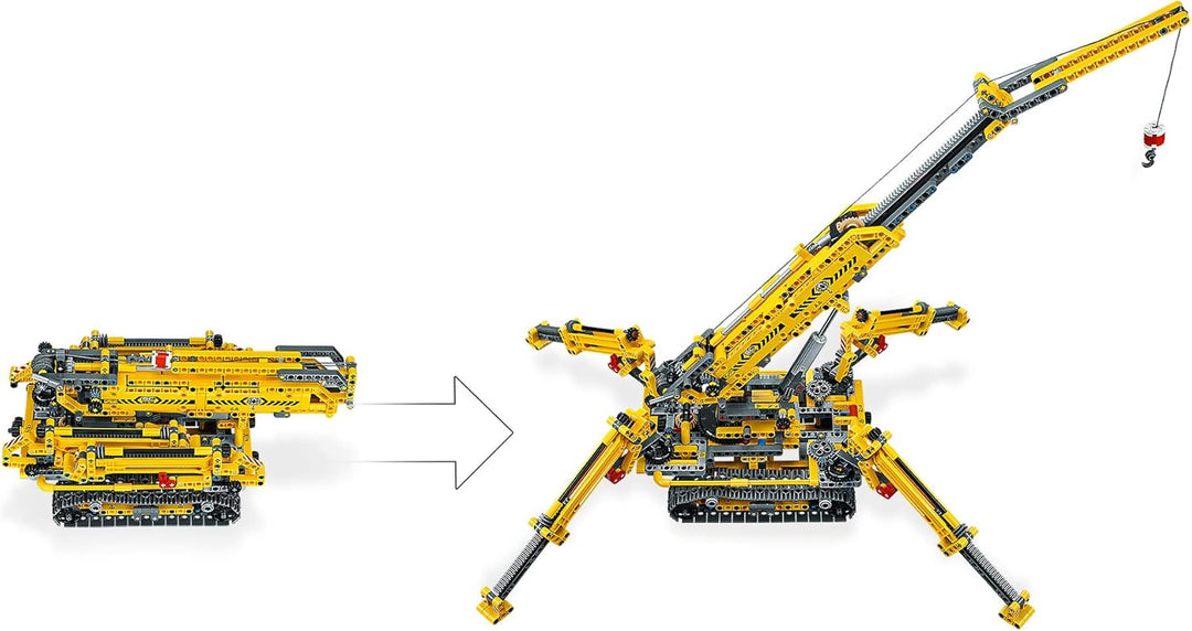 LEGO Technic 42097 - Spinnenkran Frustfreie Verpackung, Frustfreie Verpackung