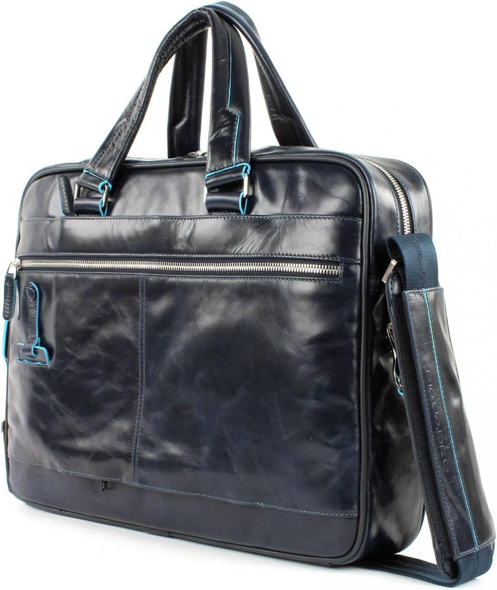 Piquadro Blue Square 15 '' Aktentasche mit Laptop-Fach, Blu (blau) - CA2849B2 Einheitsgrösse Blau, E