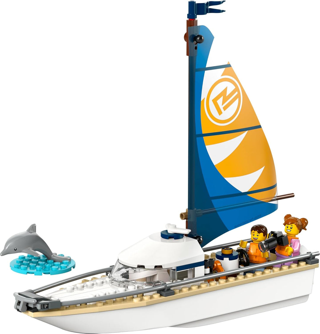 LEGO 60438 City Segelboot 5 102 Teile mit Delphin