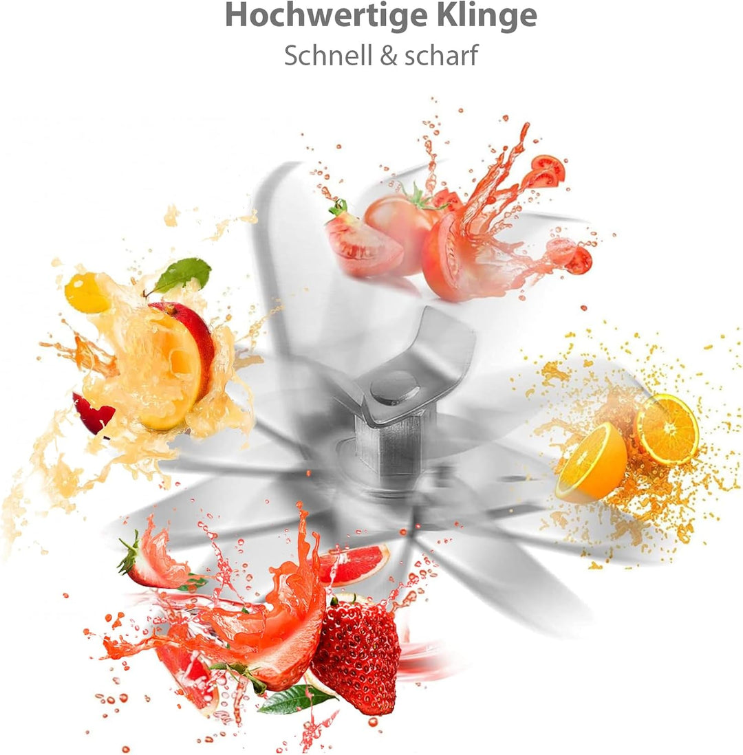 Budak Blender Mixer Kompatibel mit Philips Mixer, Mixer-Zubehör, Standmixer Ersatzteile kompatibel m