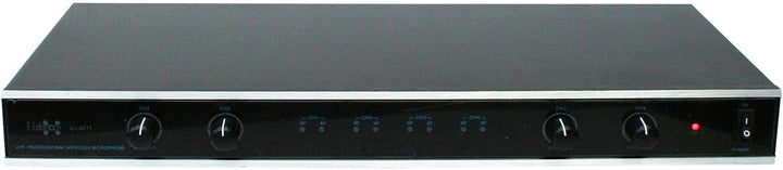 E-Lektron IU-4011H digital UHF Funkmiktrofon System mit 4X Headset-Mikrofon inkl. Taschensender drah