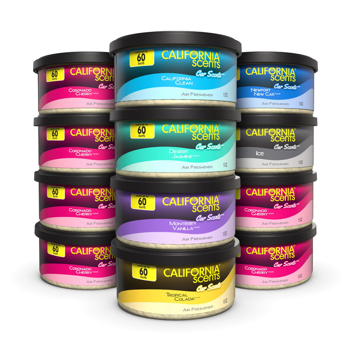 California Car Scents Lufterfrischer 12er-Pack, Cherry