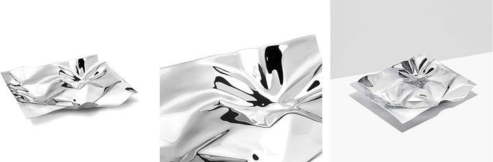 Georg Jensen GJ 083479 Panton Dish mittel, Edelstahl, Stainless Steel, 39 x 31,5 x 7,3 cm 39 x 31.5