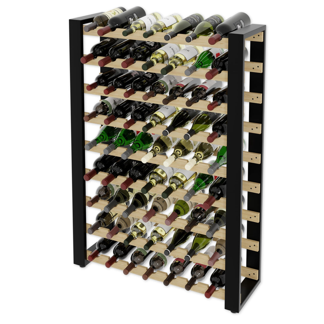 Lenmar Serie RW Weinregal aus Holz für Flaschen, LOFT, Flaschen, Wein, Flaschenregal, Kellerregal, R