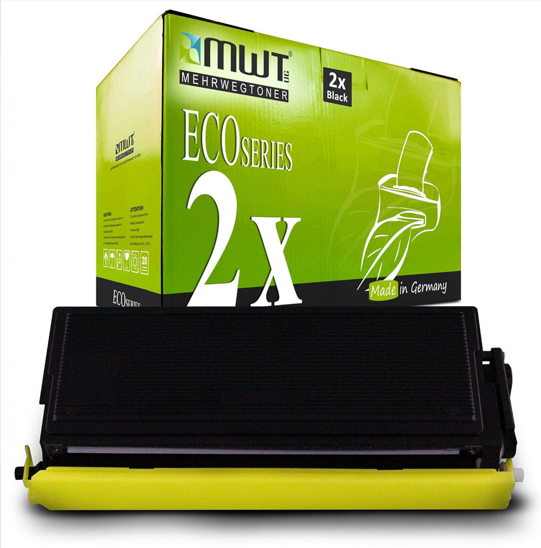 2X Kraft Office Supplies Toner kompatibel für Brother Fax 4750 5750 8350 8360 8750 P PLT ersetzt TN6