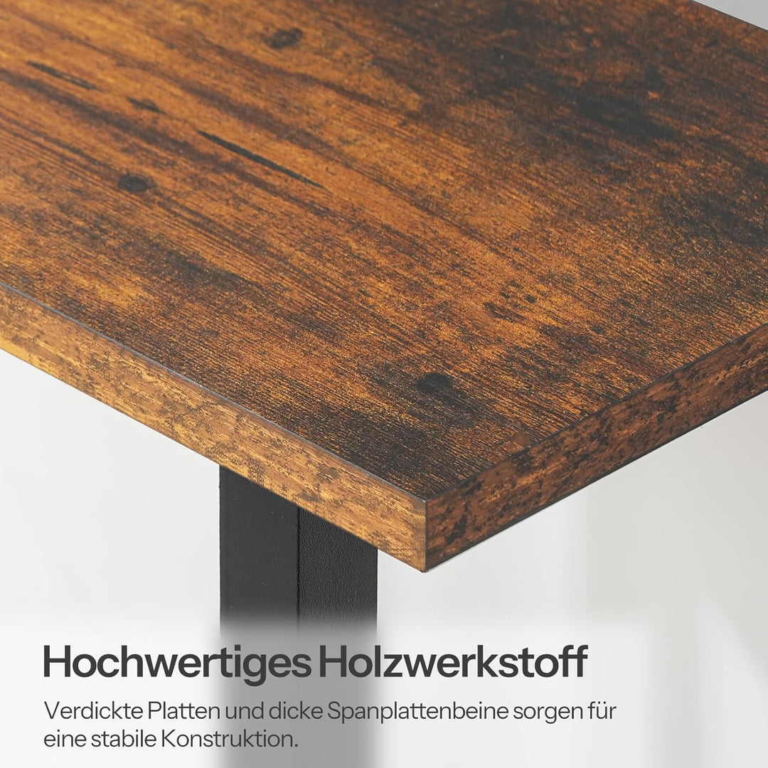 HOOBRO Schmale Beistelltische 2 Ebenen, 2er-Set, Sofatische mit Ladestation, Nachttische mit Ablage,