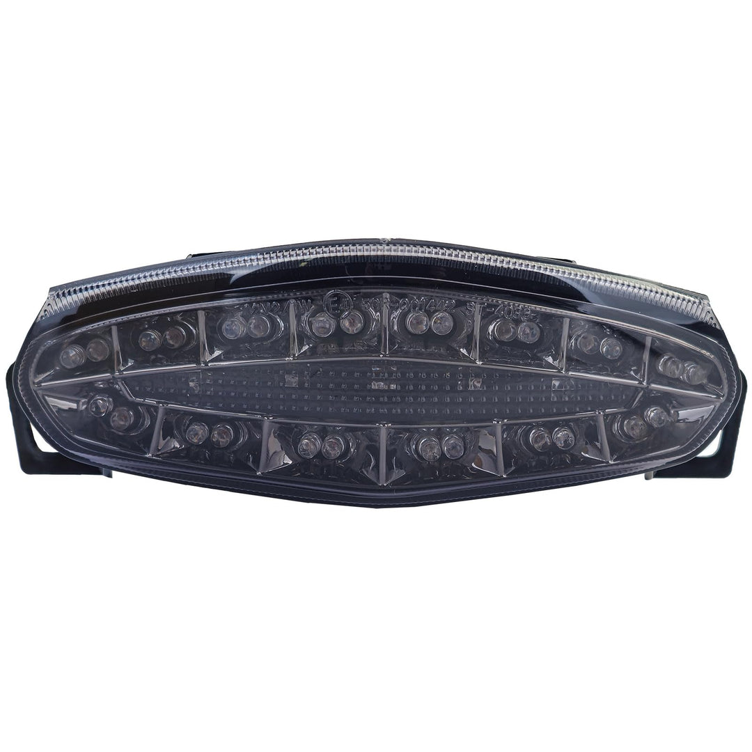 Motorrad LED Rücklicht Klarglas Schwarz für Kawasaki 650 ER6 2009-2011