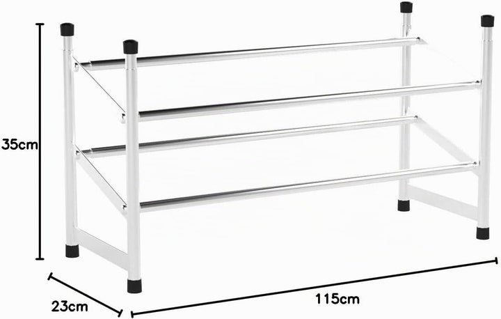 WENKO Schuhregal ausziehbar Single, Single