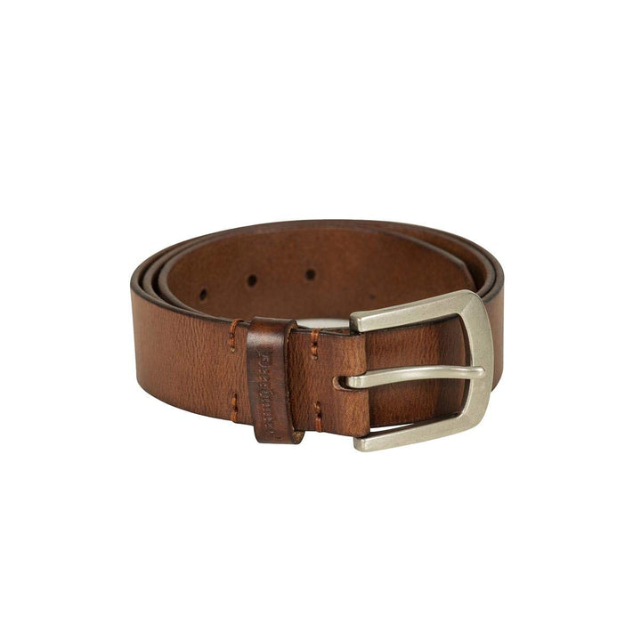 Deerhunter Ledergürtel, Breite 4 cm, Hellbraun, 95 cm, Braun 95 cm, Herren