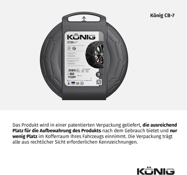 KÖNIG CB-7 103 - Schneeketten 2004015103, 2004015103