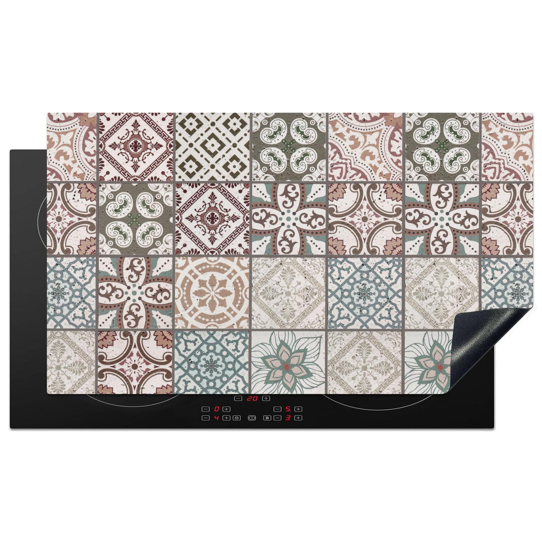 KitchenYeah© Herdabdeckplatte Einteilig Ceranfeld Abdeckplatte für | 91.2x52 cm - Induktionsschutz C