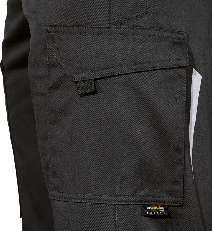 Uvex syneXXo Light Männer Arbeitshose, Lange Bundhose für die Arbeit 42 Schwarz, 42 Schwarz