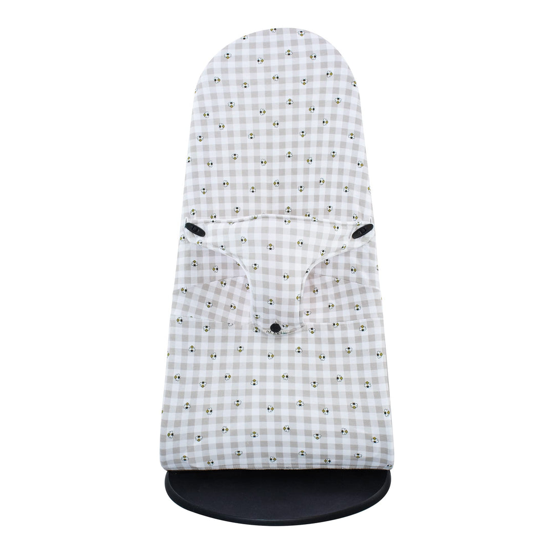 JYOKO Kids Bezug für Hängematte, kompatibel mit Babybjorn Soft, Balance (Picnic Vichy, Baumwolle)