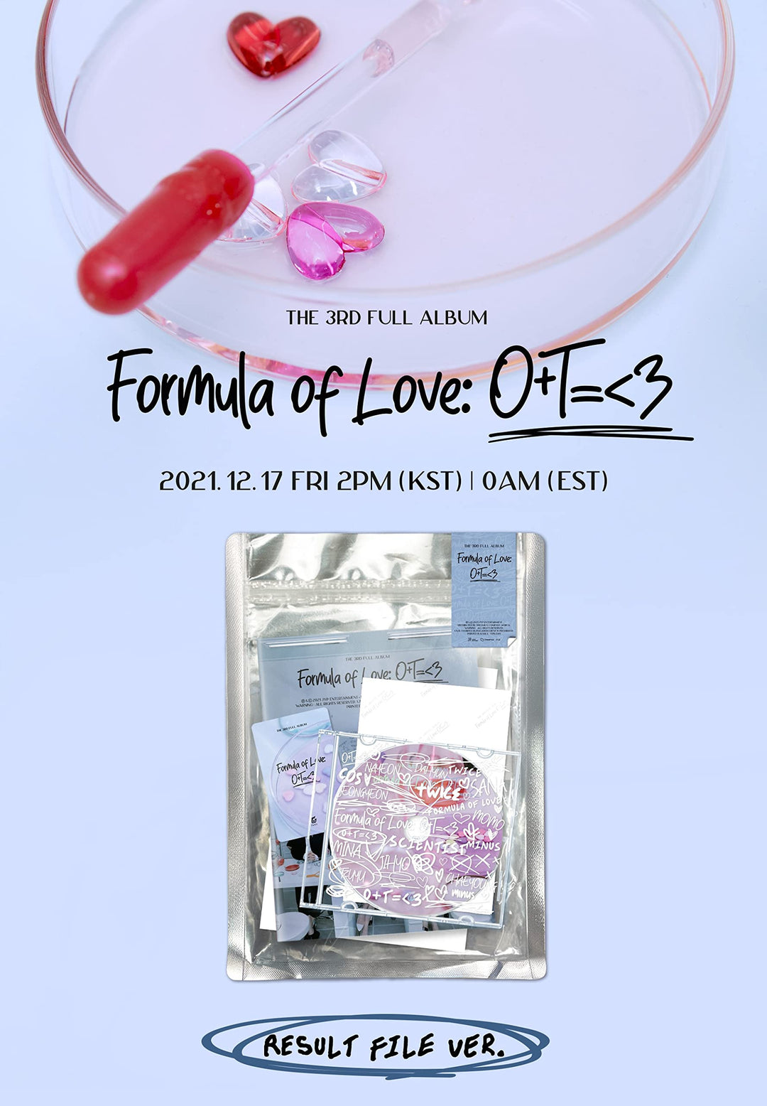 Formula of Love: O+T=, Audio-CD