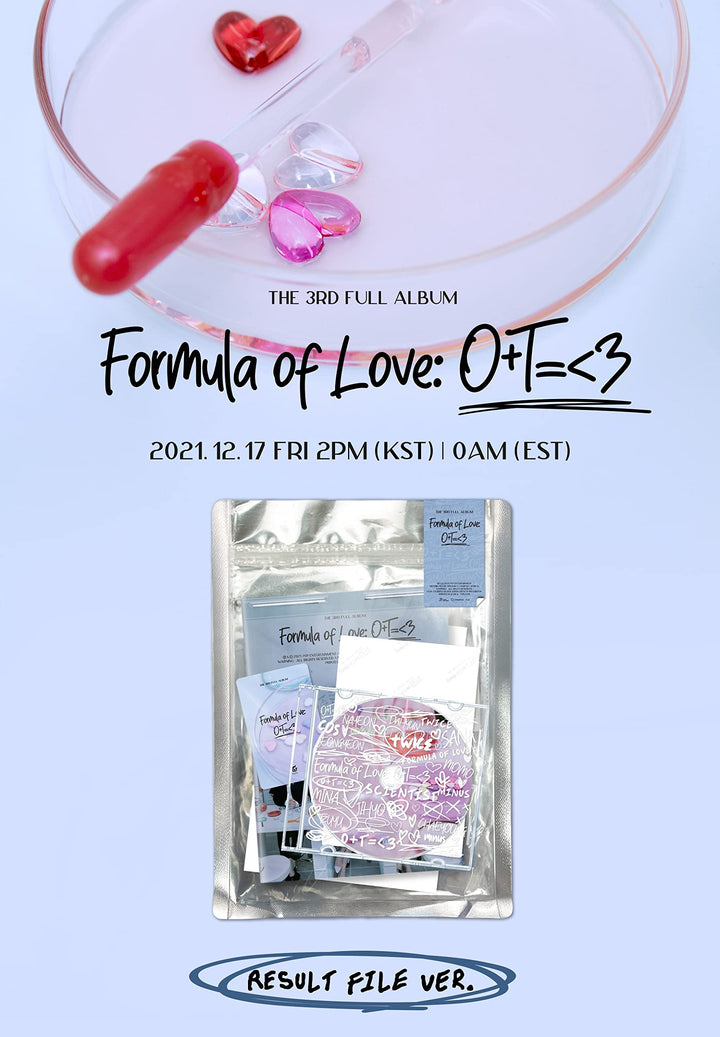 Formula of Love: O+T=, Audio-CD