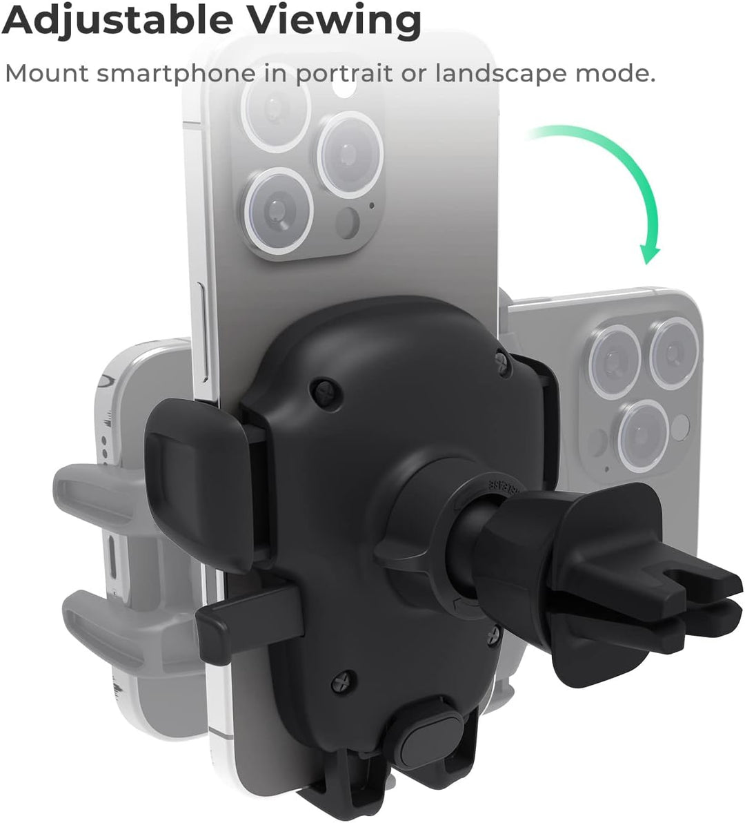 iOttie Easy One Touch 5 Kfz-Halterung für Lüftungsschlitze, für iPhone, Samsung, Moto, Huawei, Nokia