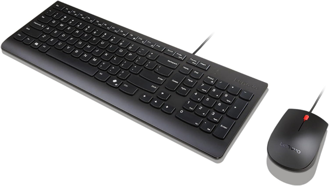 Lenovo Essential Wired Combo - Tastatur-und-Maus-Set - 2,5-Zonen-Layout - USB - QWERTZ - Deutsch - S