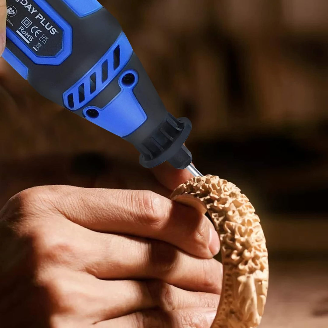 Multifunktionswerkzeug, 135W Drehwerkzeug mit 80 Zubehörteilen, 1000 bis 32000 RPM Mini-Bohrer, 6 Dr