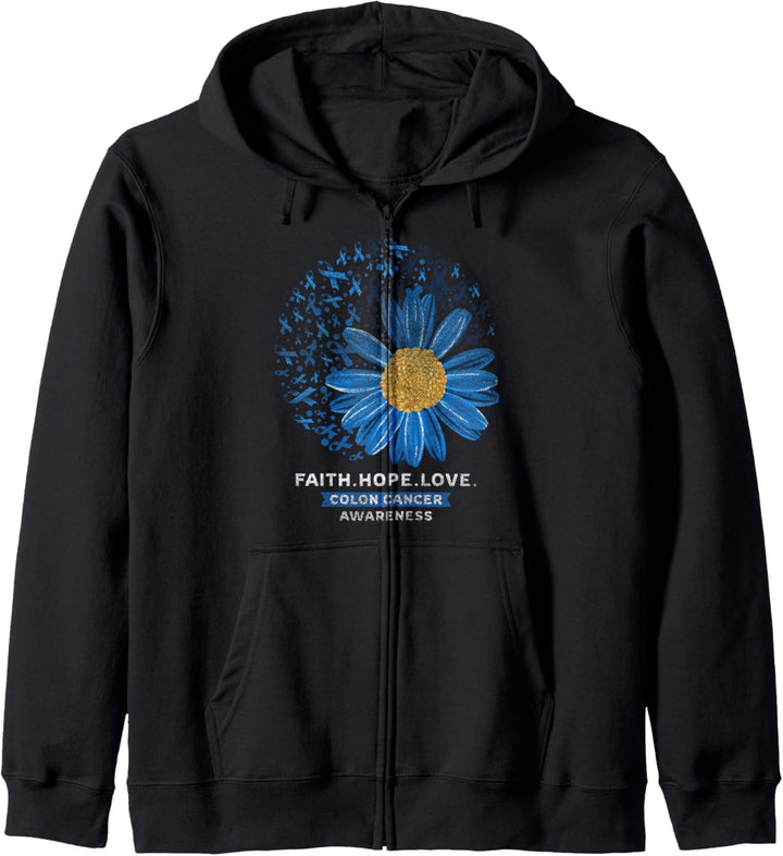 Dick-Darmkrebs Krieger Geschenk Papa Mama Opa Kapuzenjacke