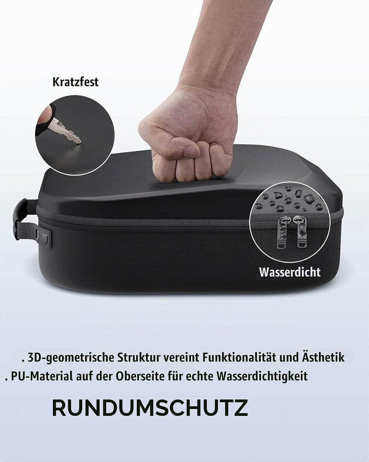 Aubika Tasche für Meta Quest 3/Oculus Quest 2/Pico 4 Zubehör, Tragetasche Kompatibel mit Quest 2 mit