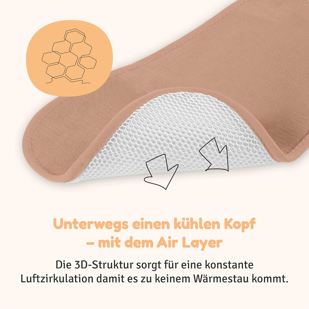 Aeromoov - Baby Sitzauflage Air Layer - Einlage Für Autositz oder Kinderwagen - Gruppe 2/3 - Antisch