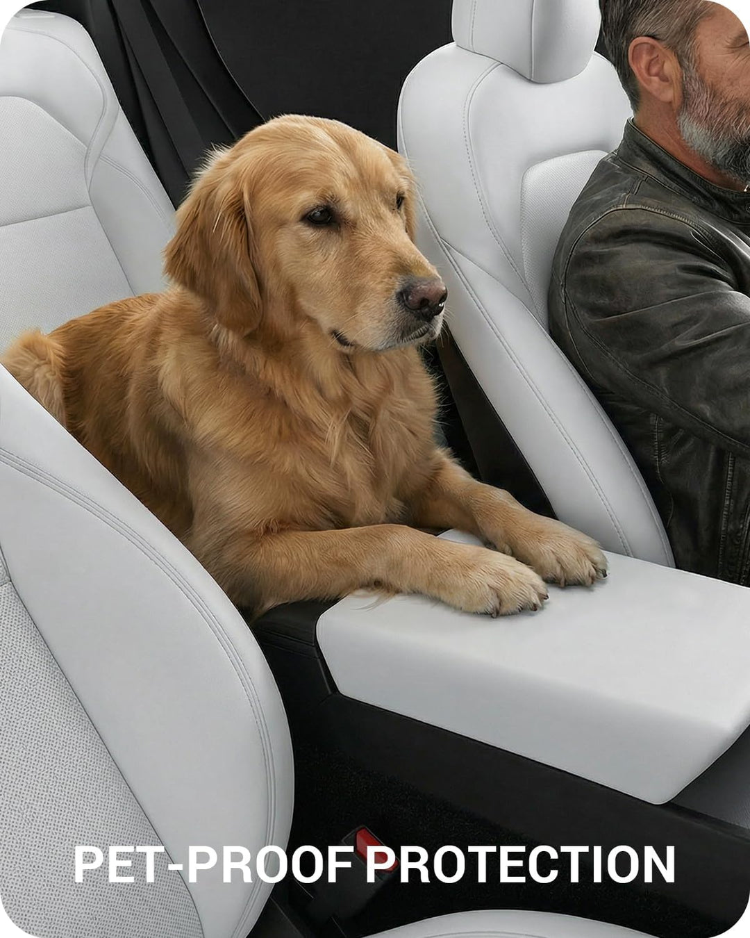 BASENOR Upgraded Tesla Model Y 2026 2025 Refresh (Juniper) Center Console Cover für 2024 2025 Tesla