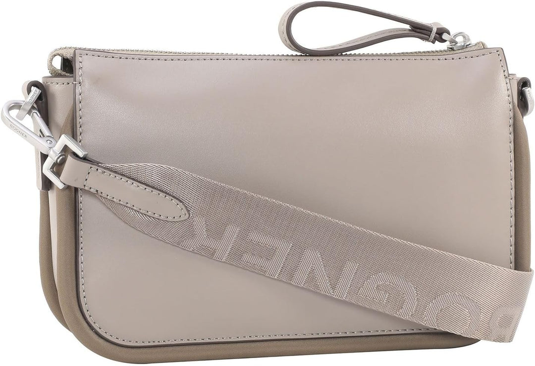 Bogner brig selenay shoulderbag shz 23,50x13,50x5,00 cm Farbe: Nude / Material: Polyester, Rindslede