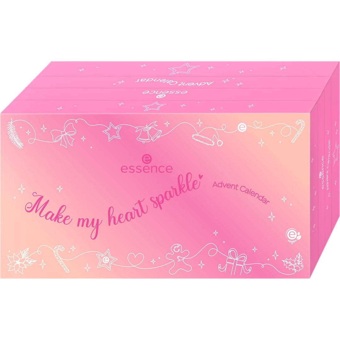 essence Beauty Adventskalender "Make My Heart Sparkle" | Weihnachtskalender, vegan, ohne Parabene, 2