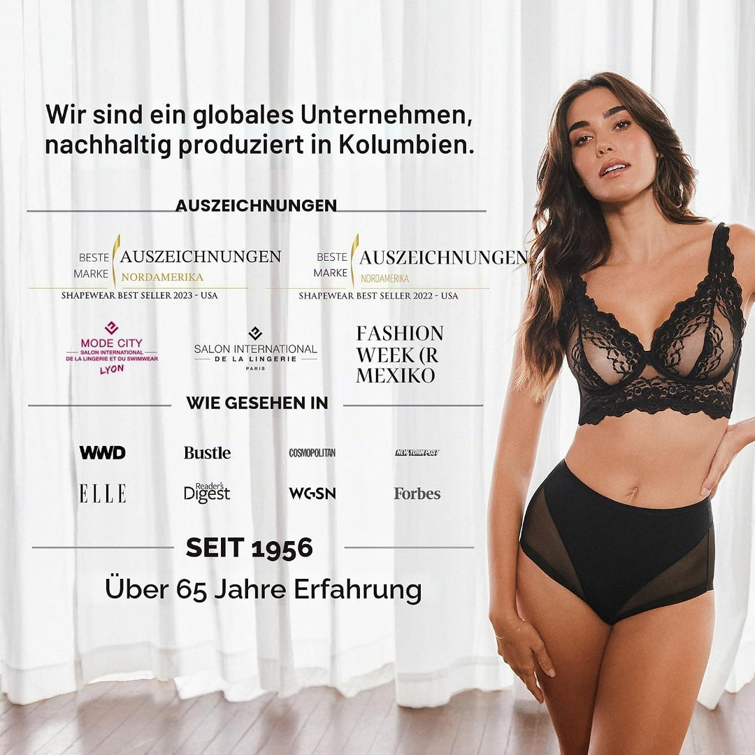 Leonisa Kompressionshose Damen – Strafft die Beine für Eine Schlankere Silhouette Ohne Po-Kompressio