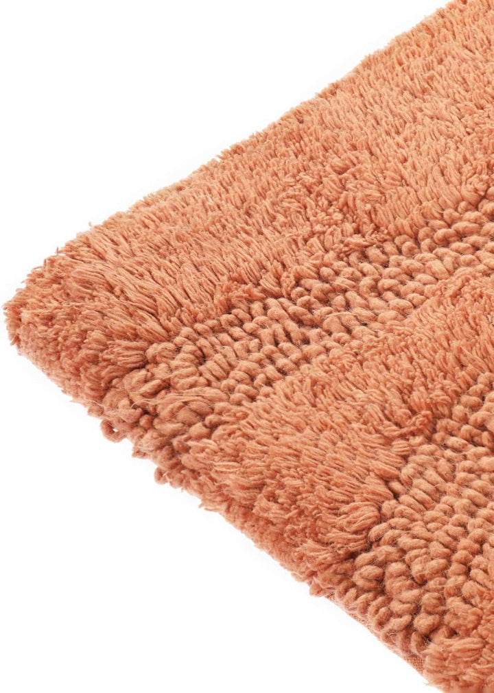 RugVista Badematte Breeze, 80 x 50 cm, Rechteckig, Mittelflor, Anti-Rutsch, Moderner Badteppich, Mas
