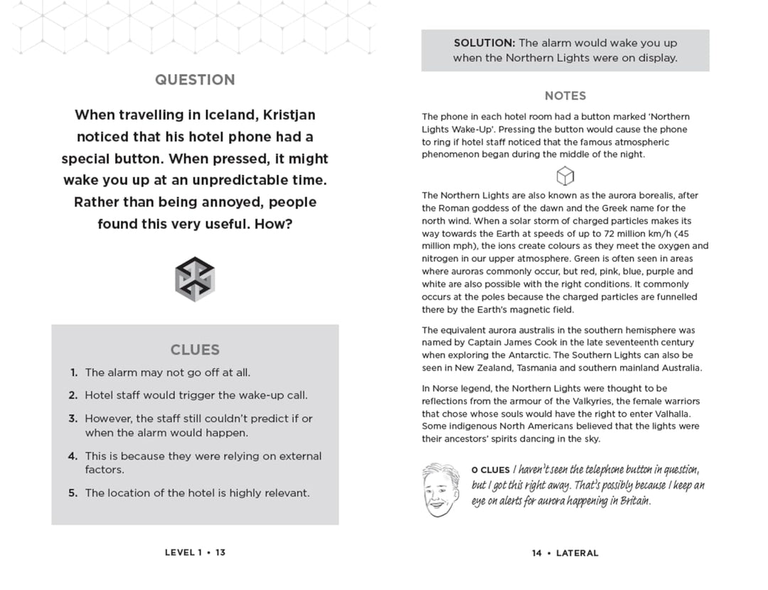Lateral: 100 Fiendish Questions to Make You Think Differently, Taschenbuch