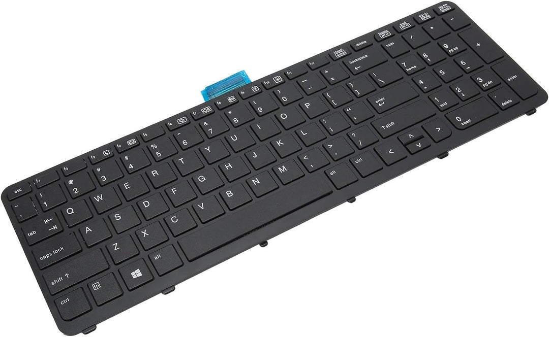 ASHATA Ersatztastatur für HP ZBOOK 15 G1 G2 17 G1 G2 US für HP 15-p000 15-p008au 15-p030nr, Tastatur