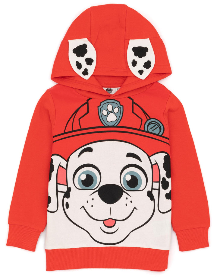 PAW PATROL Kids Hoodie Chase Marshall Skye Everest ODER Rubble 3D Ohren Pullover 3-4 Jahre Marsh, 3-
