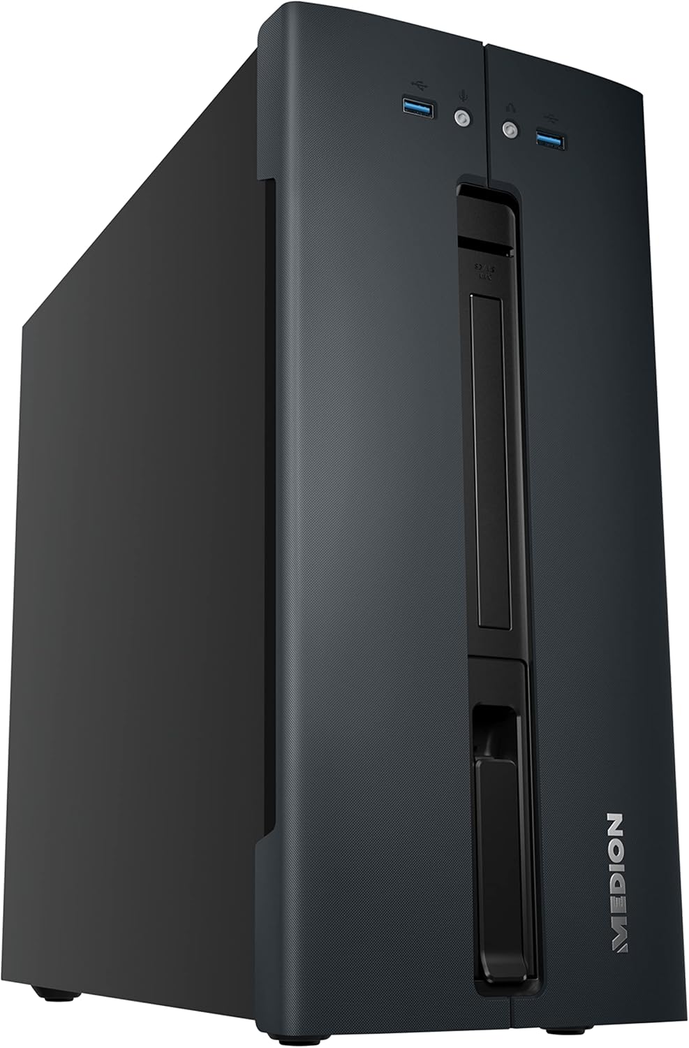 MEDION E22009 Desktop PC (Intel Gold G6405, 256 GB PCIe SSD, 8 GB DDR4 RAM, Hot-Swap, Win 10 Home) G