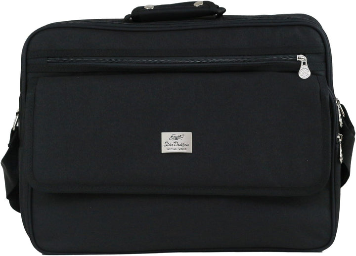 XXL und Kleiner Schultertasche Aktentasche Flugbegleiter Laptop Umhängetasche Business Messenger Bag