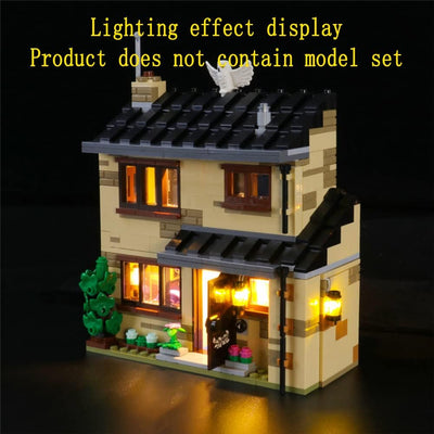 GEAMENT LED Licht-Set Kompatibel mit Lego Harry Potter LiGUKterweg 4 (4 Privet Drive) - Beleuchtungs