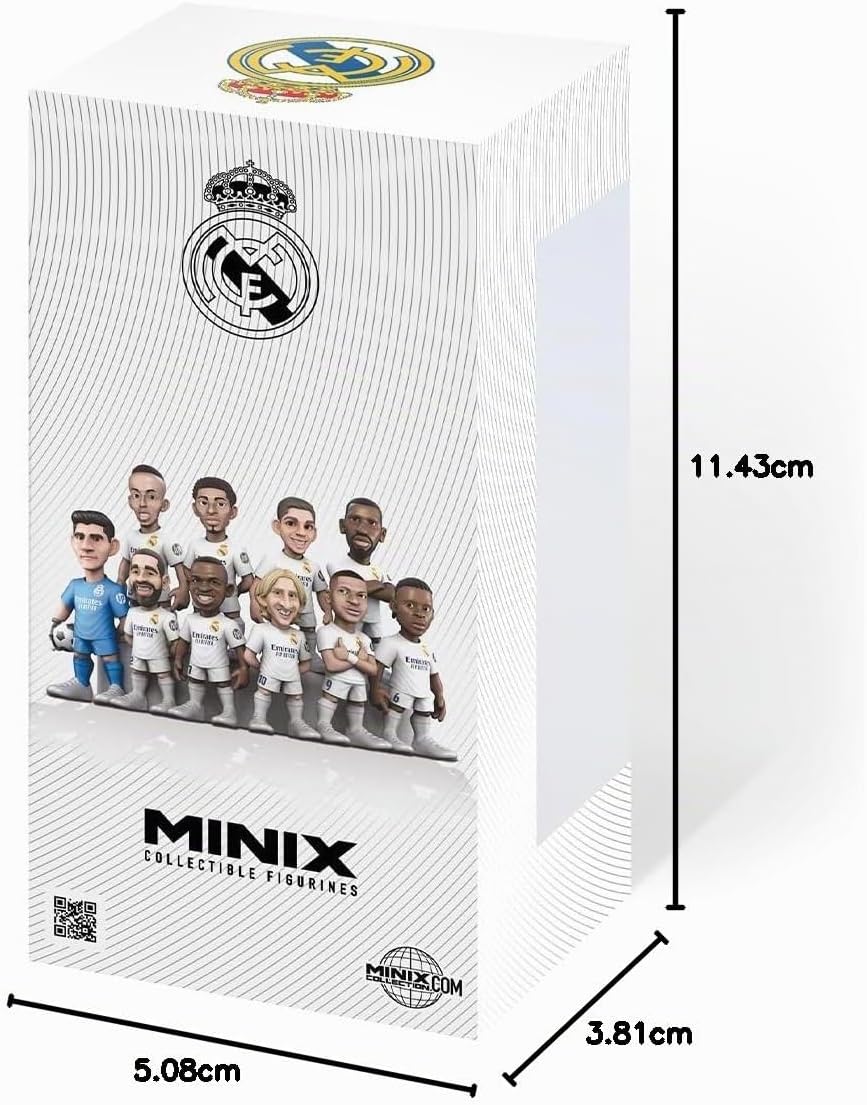 MINIX - Fussball Stars #209 - Real Madrid - Rudiger 22 - Sammelfigur 12 cm Rüdiger, Rüdiger
