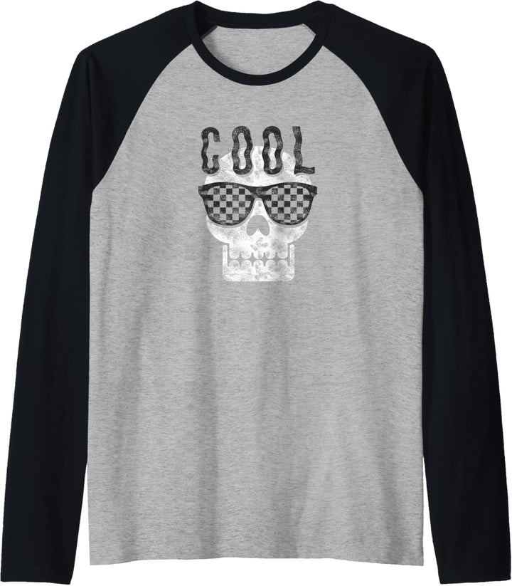 Cooler Totenkopf. Raglan