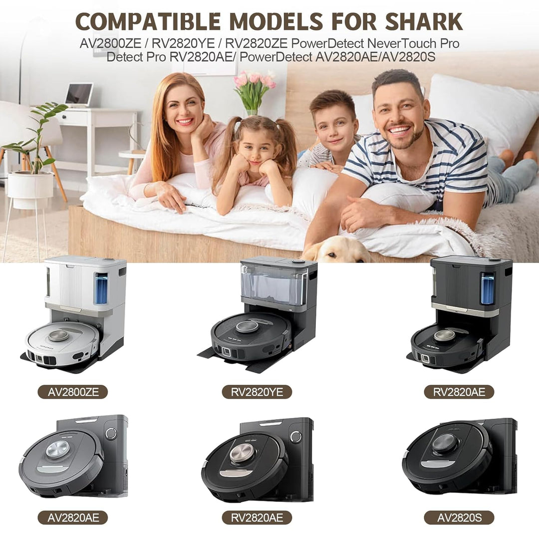 2er-Set Hauptbürstenersatz für Shark PowerDetect AV2820AE / AV2820S、Shark Detect Pro RV2820AE, und k