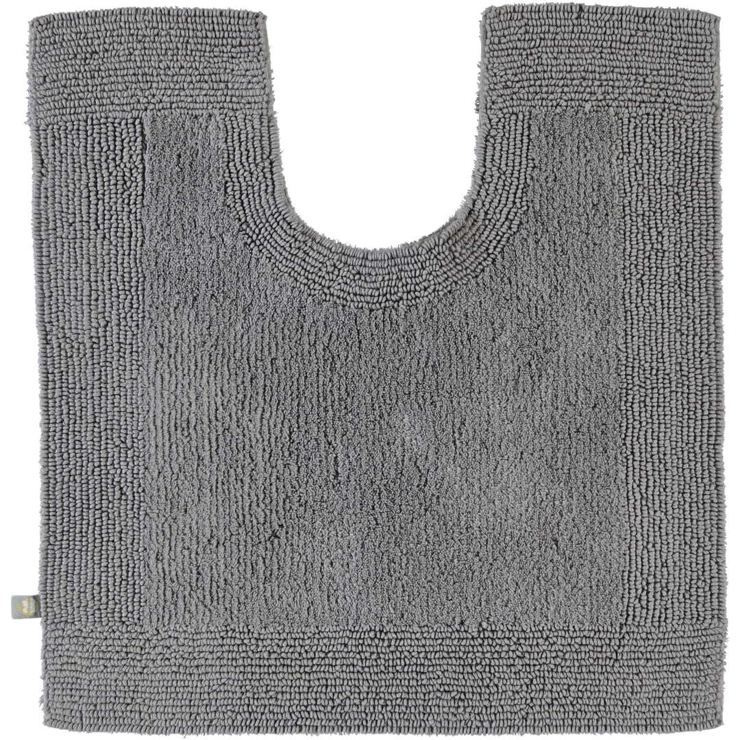 RHOMTUFT 4515316078 Badteppich mit Aussparung Prestige 60 x 60 cm, Aqua 60 x 60 cm WC-Vorleger mit A