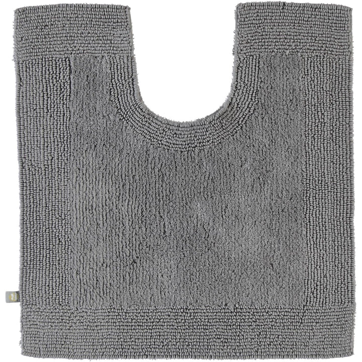 RHOMTUFT 4515316078 Badteppich mit Aussparung Prestige 60 x 60 cm, Aqua 60 x 60 cm WC-Vorleger mit A