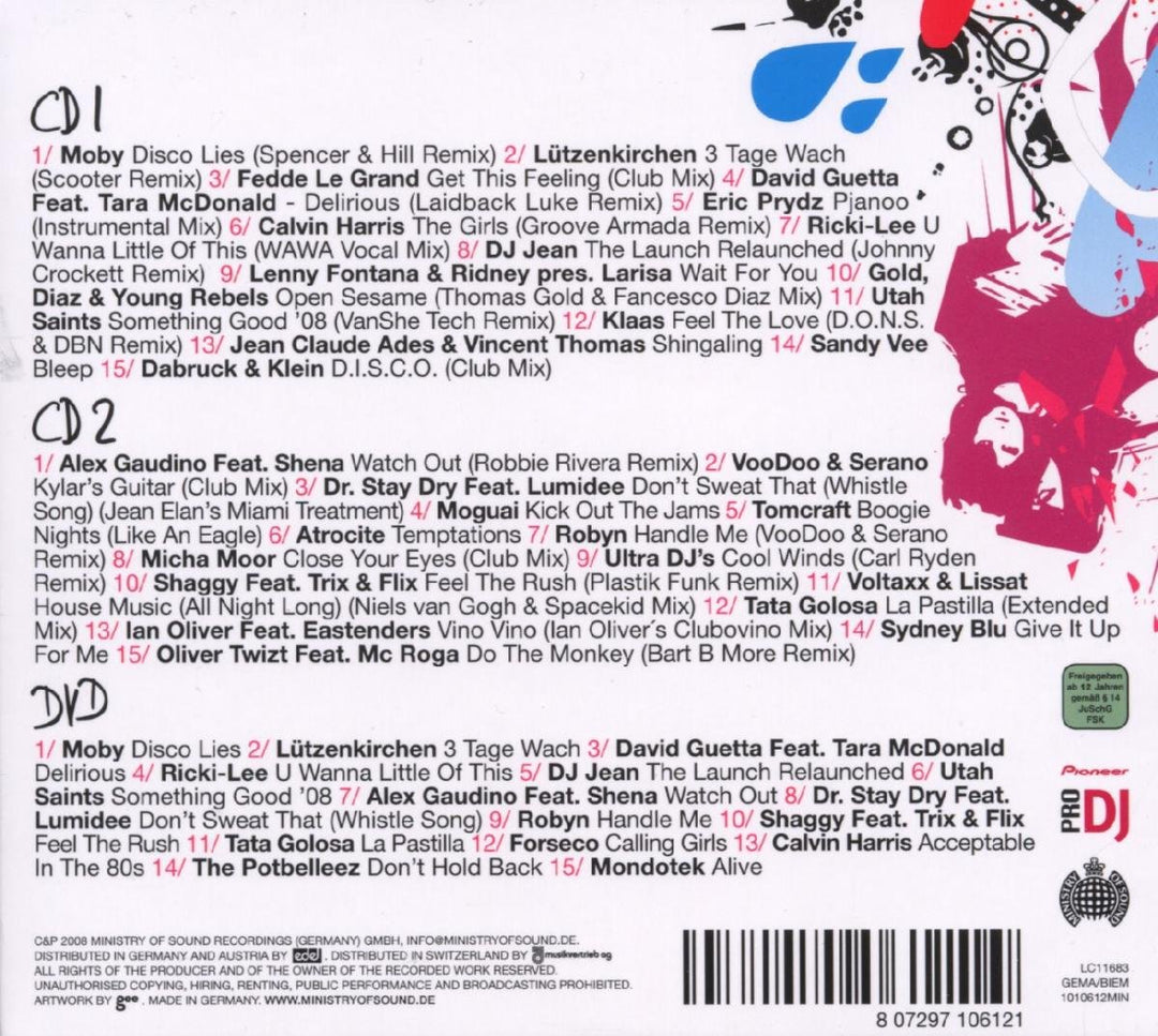 Club Files Vol.4, Audio-CD