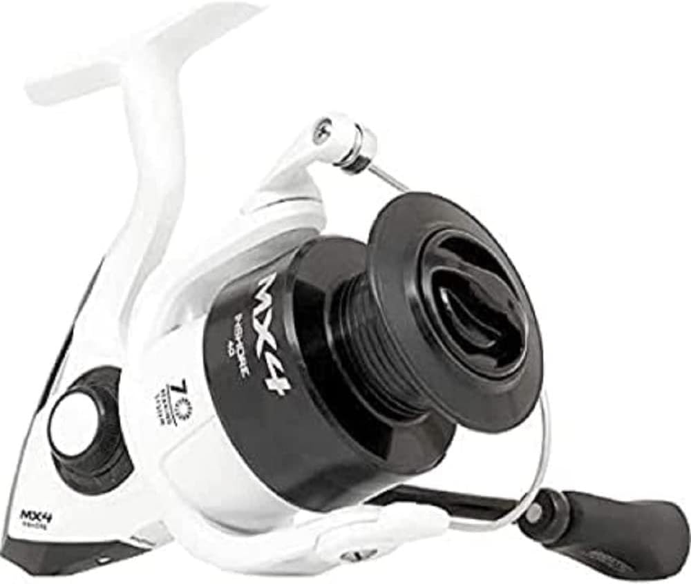 Mitchell MX4 Küsten-Spinnrolle – Salzwasser-Spinnrolle zum Meeresangeln, Barsch, Pollack, Meeräsche,
