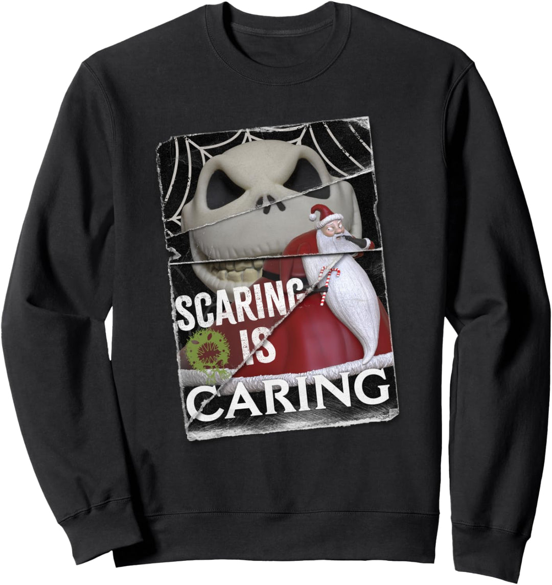 The Nightmare Before Christmas Scaring is Caring Sweatshirt