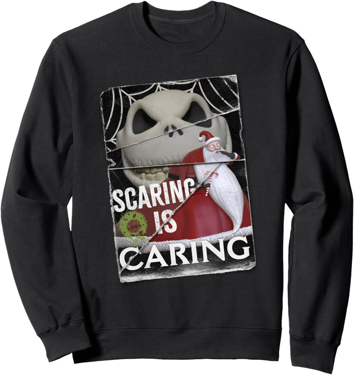 The Nightmare Before Christmas Scaring is Caring Sweatshirt