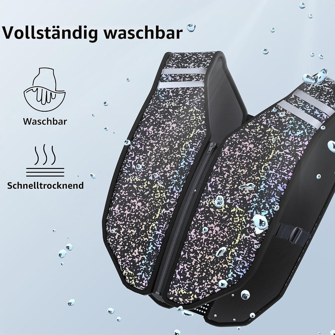 PROIRON Gewichteweste mit Reissverschluss,Wasser Abwaschbare Trainingsweste, Weighted Vest mit Siche
