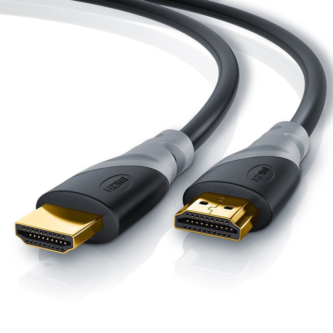 CSL - 4K HDMI Kabel 2.0 - 15m - Ultra HD @ 60Hz - High Speed Mit Ethernet - Full HD - 3D ARC CEC HDC