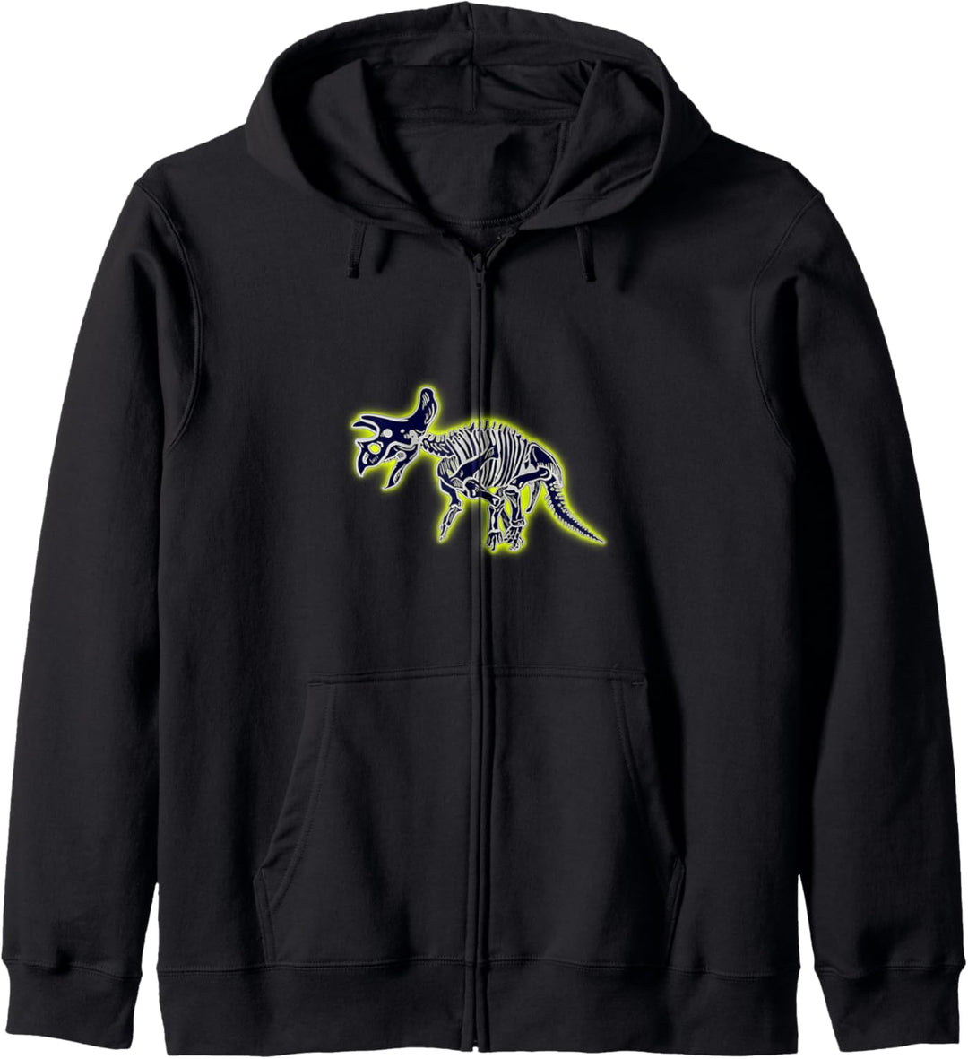 T-Rex Dinosaurier Skelett Lustiges Geschenk Fun Kapuzenjacke
