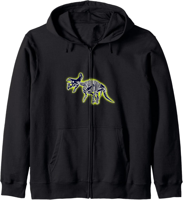 T-Rex Dinosaurier Skelett Lustiges Geschenk Fun Kapuzenjacke